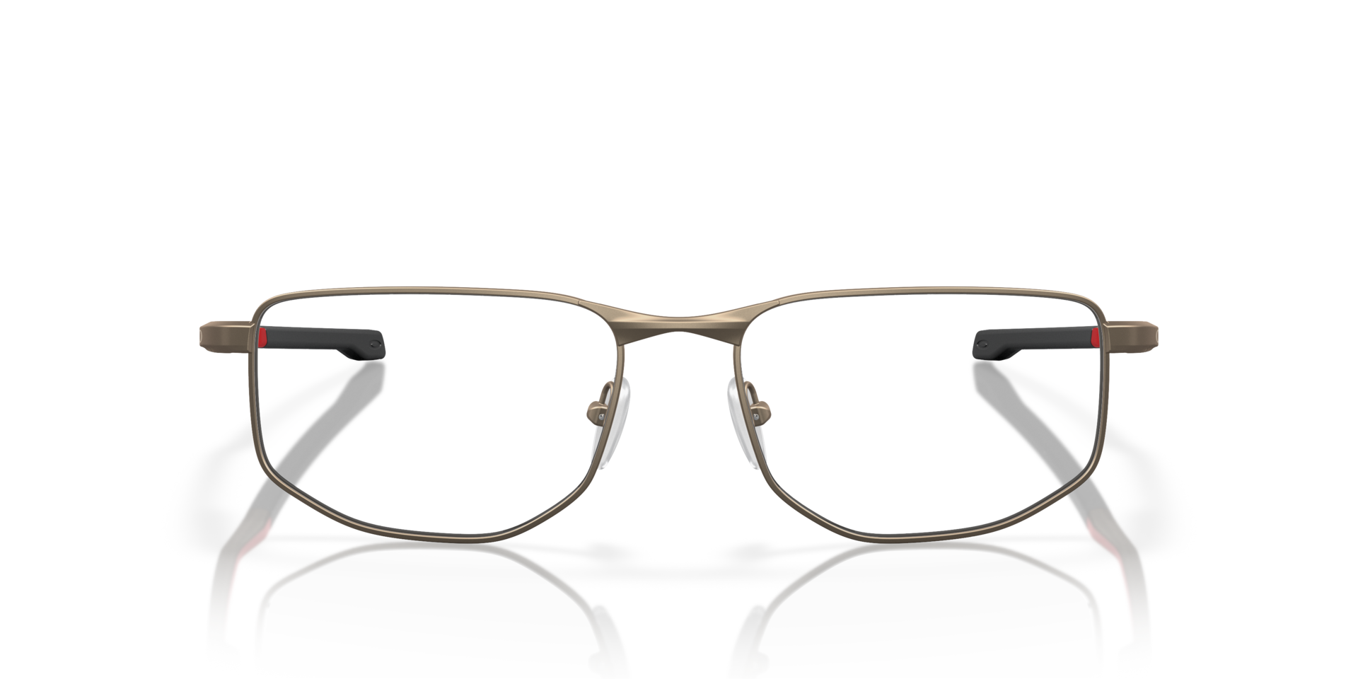 Addams Pewter MetalEyeglass Frames for Glasses Direct, Front View