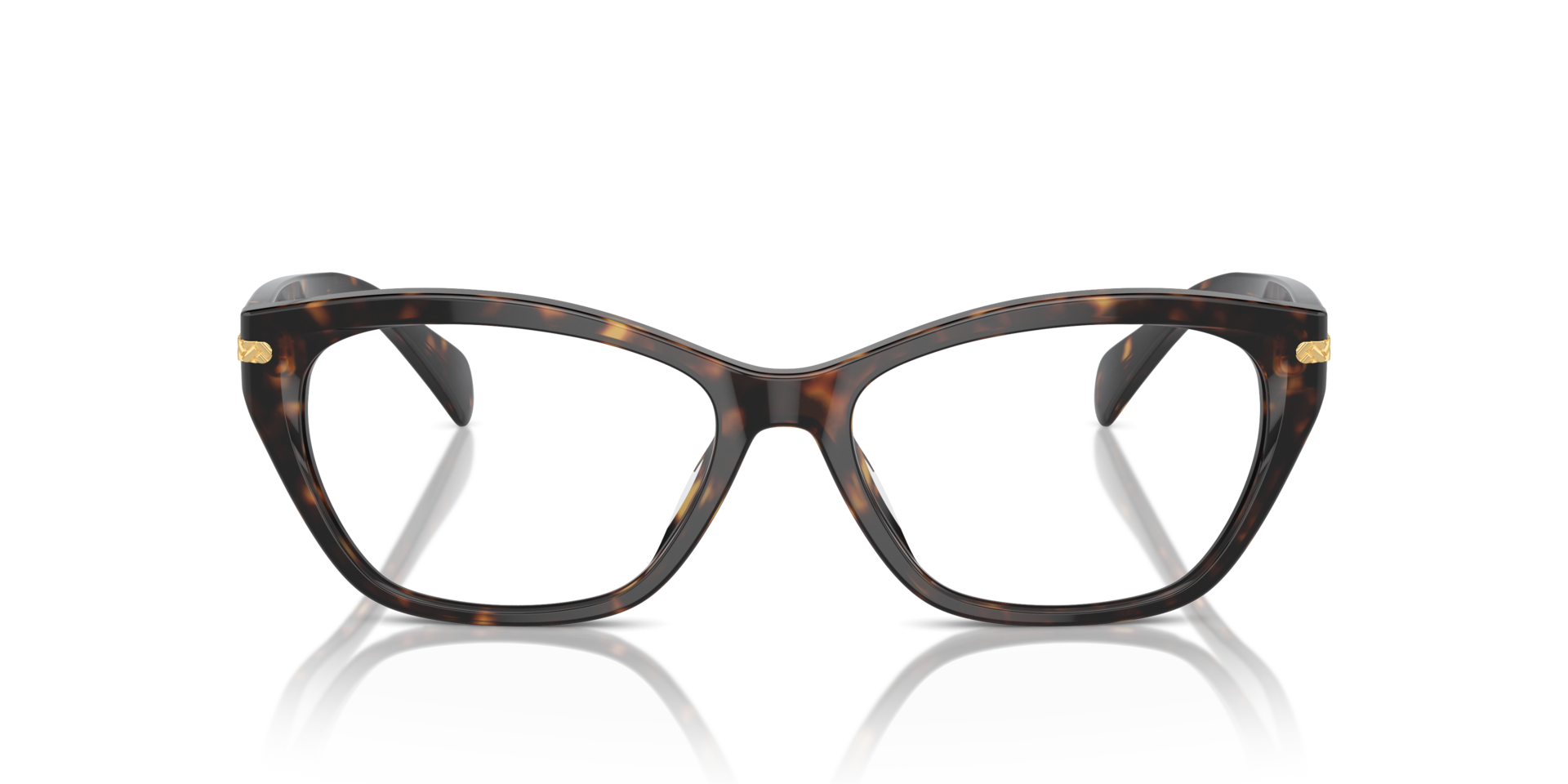 RA7161U Shiny Dark Havana AcetateEyeglass Frames for Glasses Direct, Front View