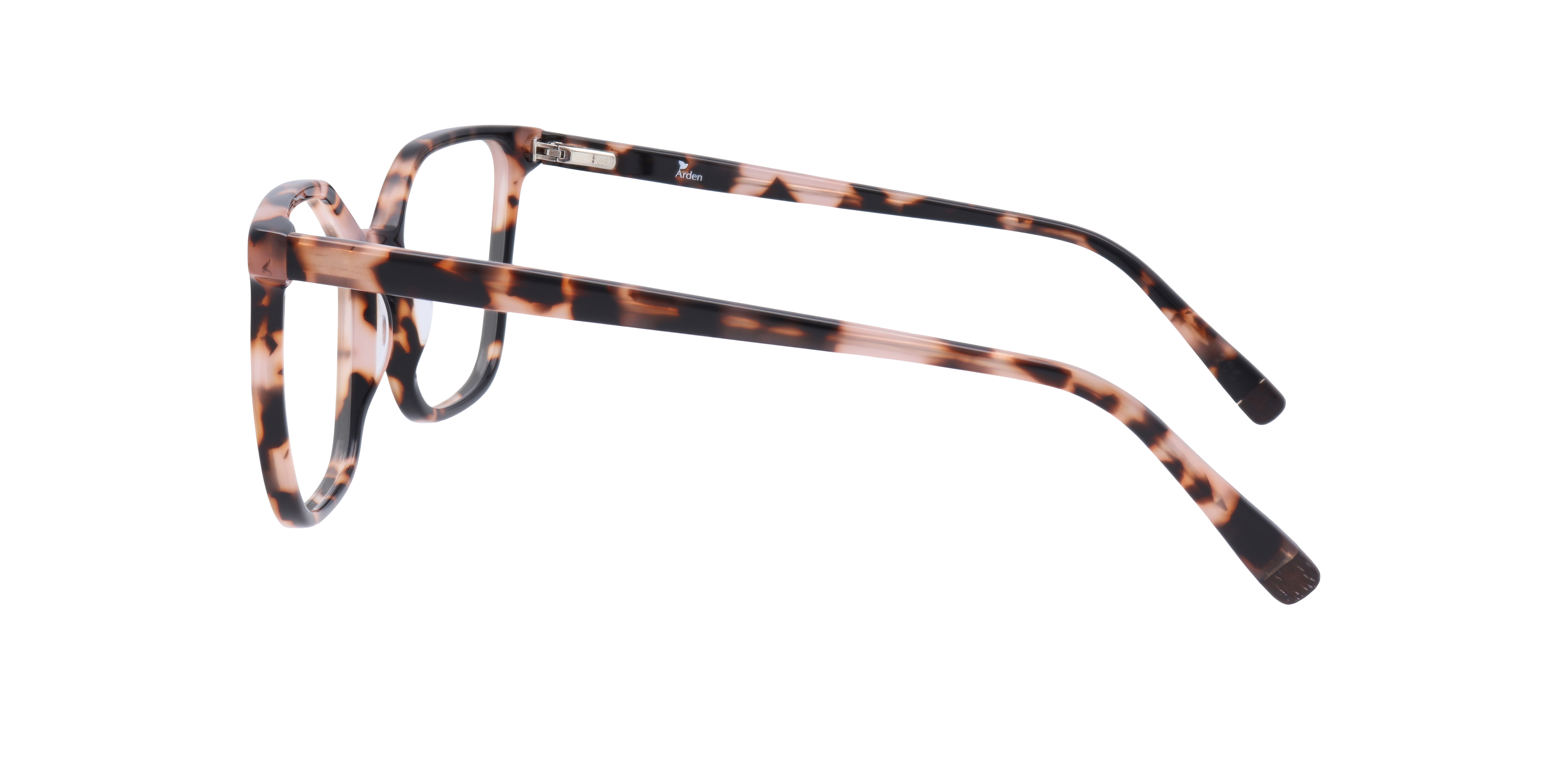 Ivy Light Tortoise AcetateSunglass Frames for Glasses Direct, Side View