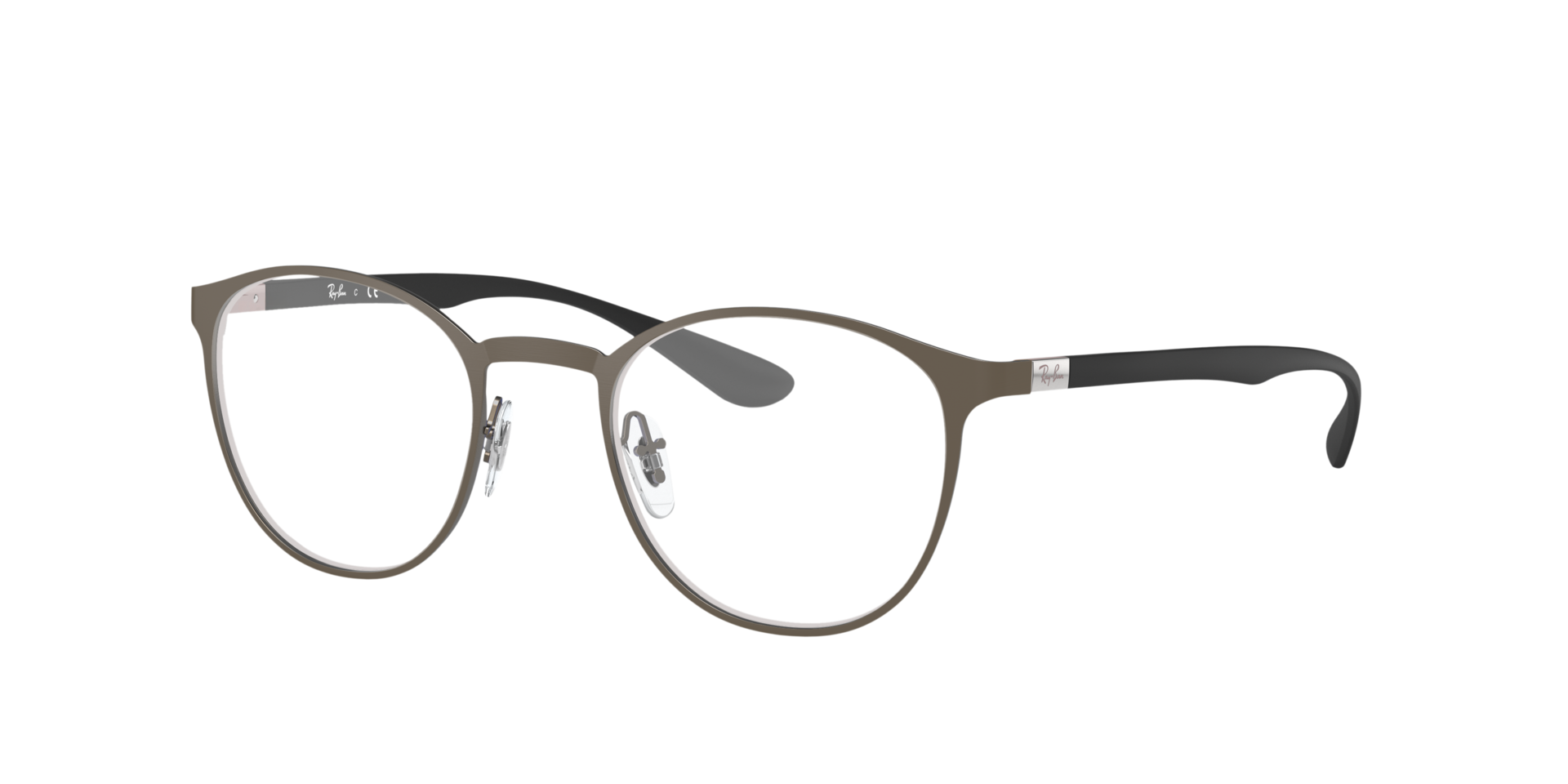 RB6355 Gunmetal MetalEyeglass Frames for Glasses Direct, Angle View