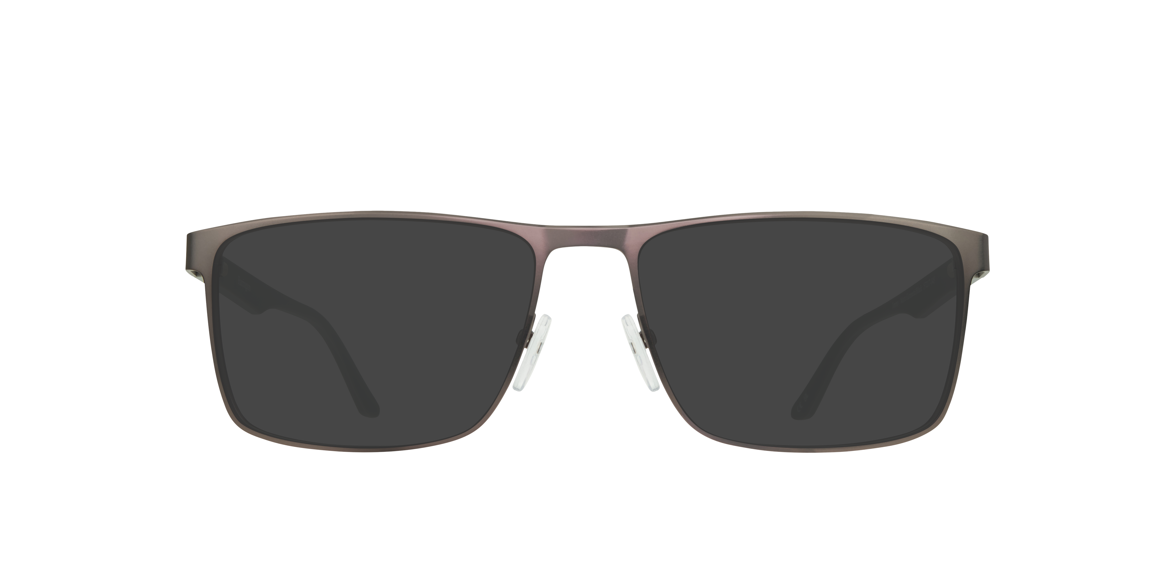 Jimmy Matte Gunmetal  &  Black MetalEyeglass Frames for Glasses Direct, with Tinted Lenses