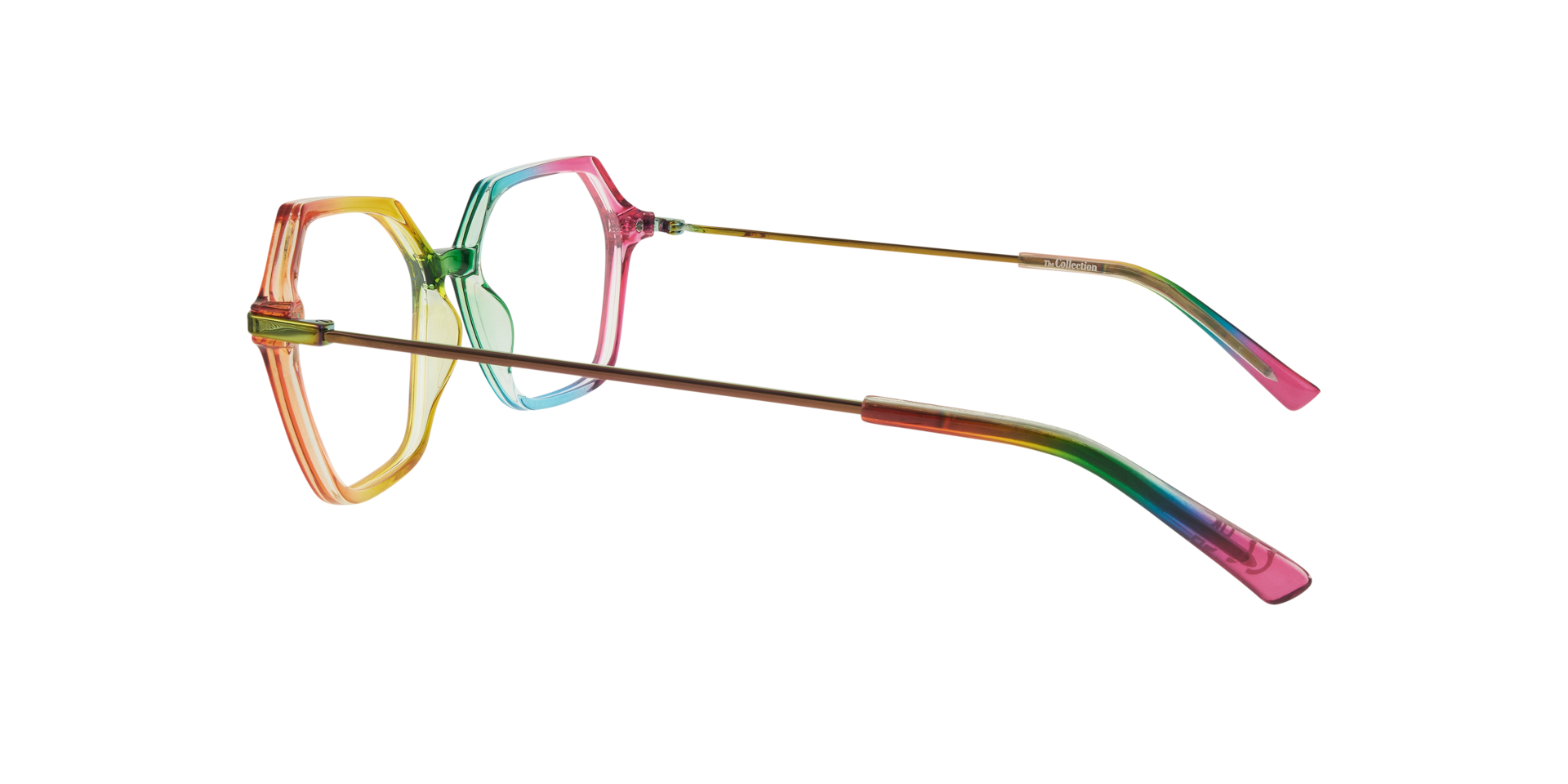 Limitless Rainbow PlasticSunglass Frames for Glasses Direct, Side View