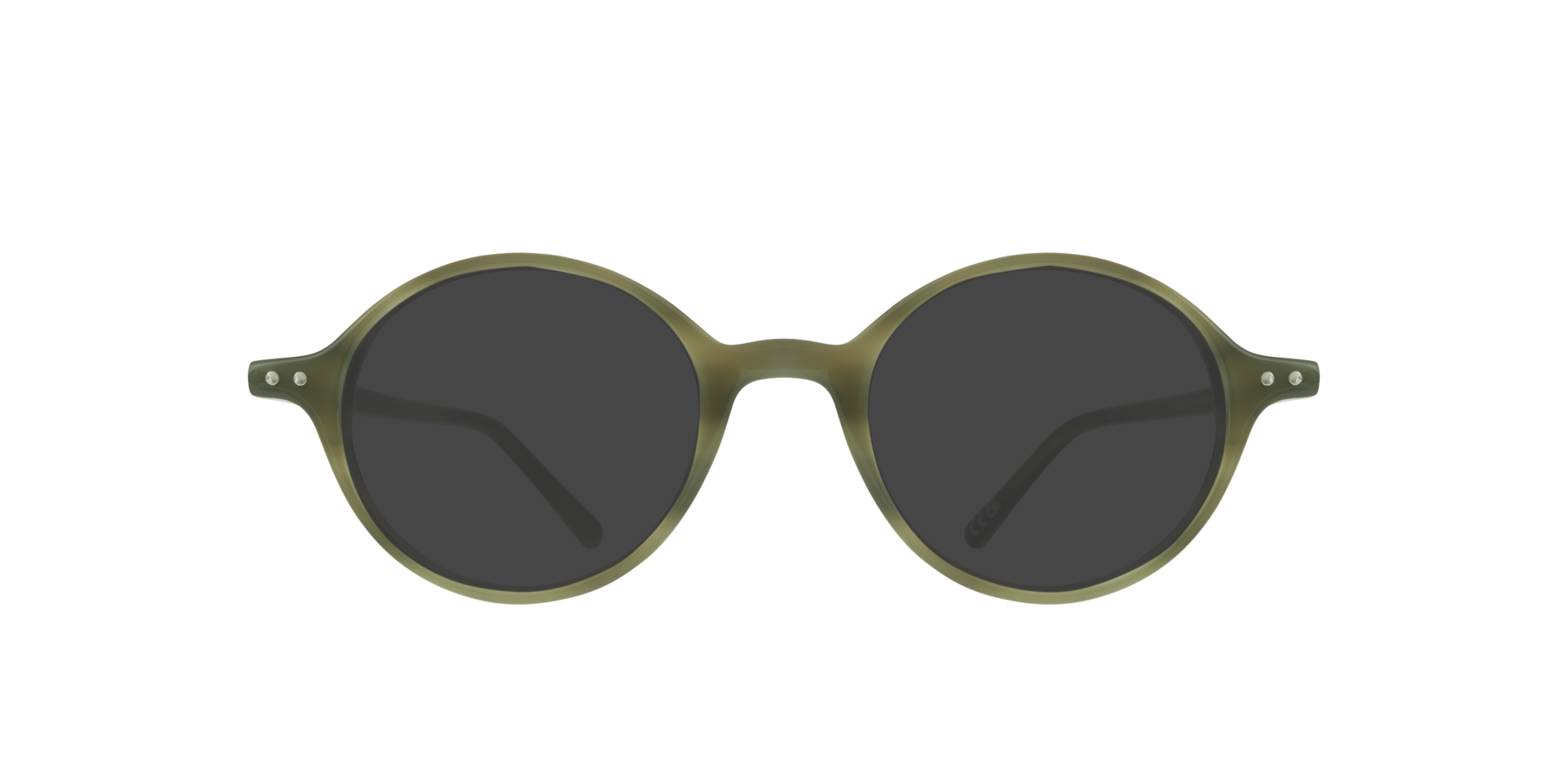 Lane Green & Silver AcetateEyeglass Frames for Glasses Direct, with Tinted Lenses