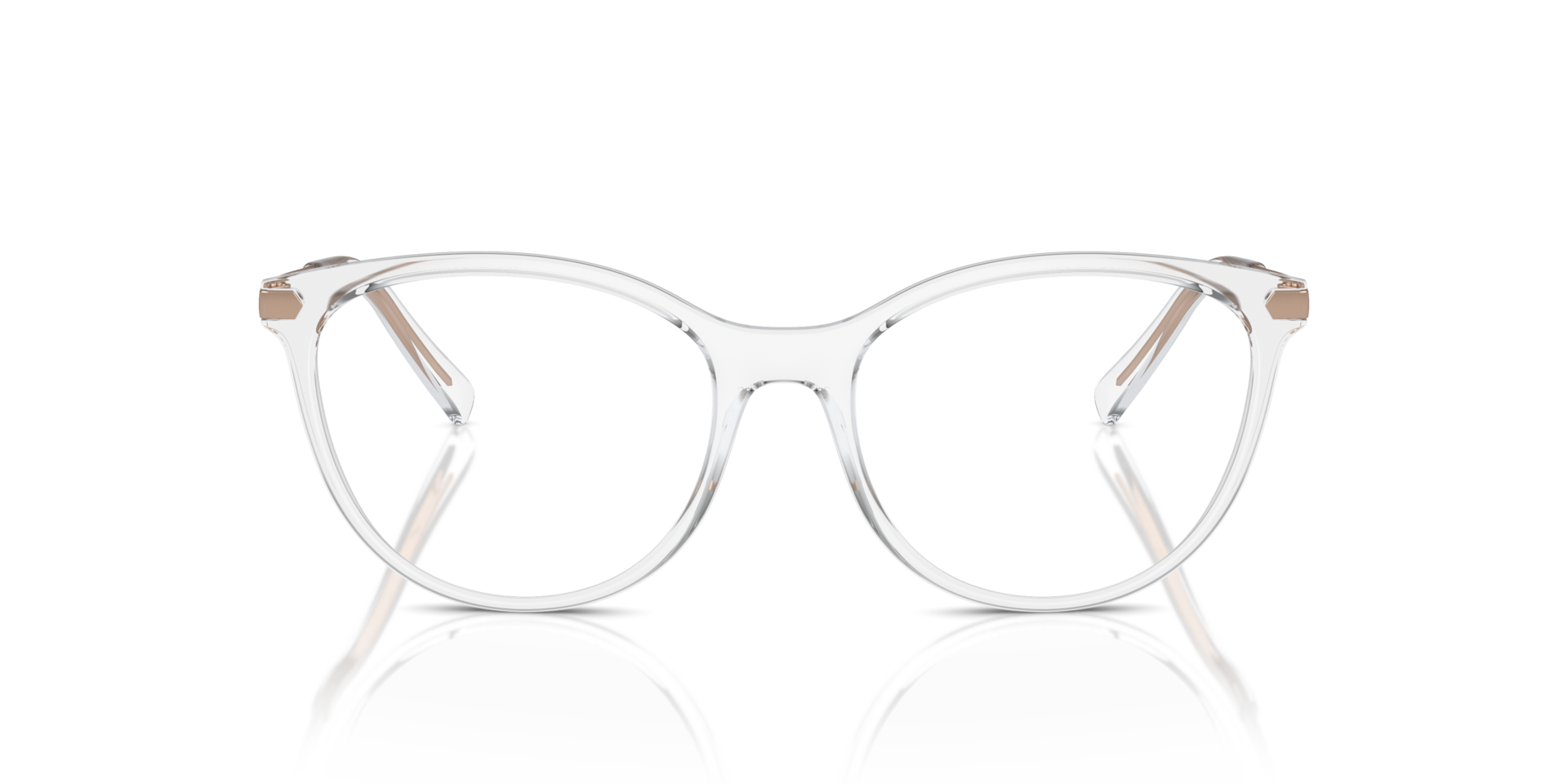 AX3078 Shiny Crystal PlasticEyeglass Frames for Glasses Direct, Front View