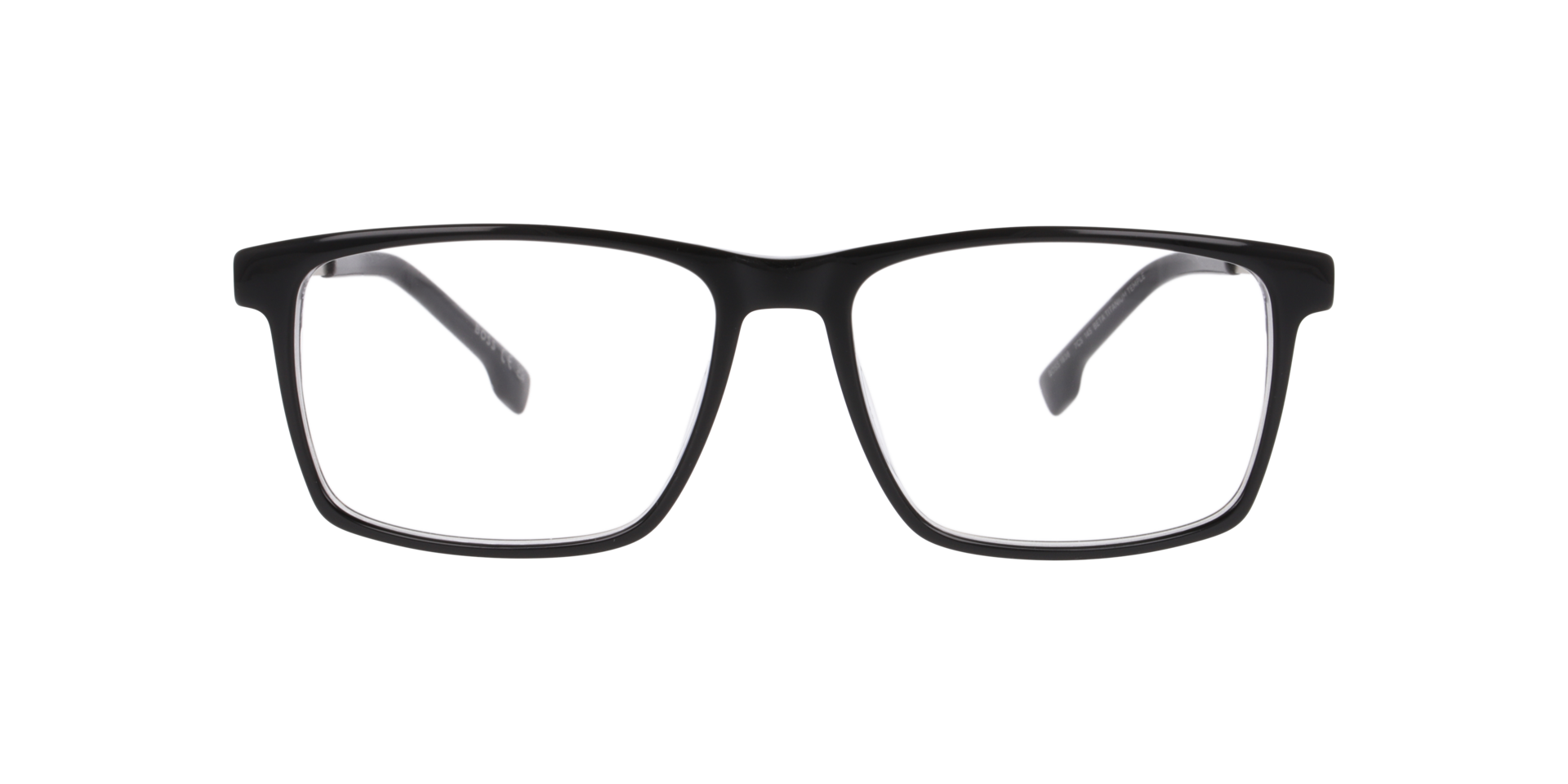 BOSS 1838 Black AcetateEyeglass Frames for Glasses Direct, Front View