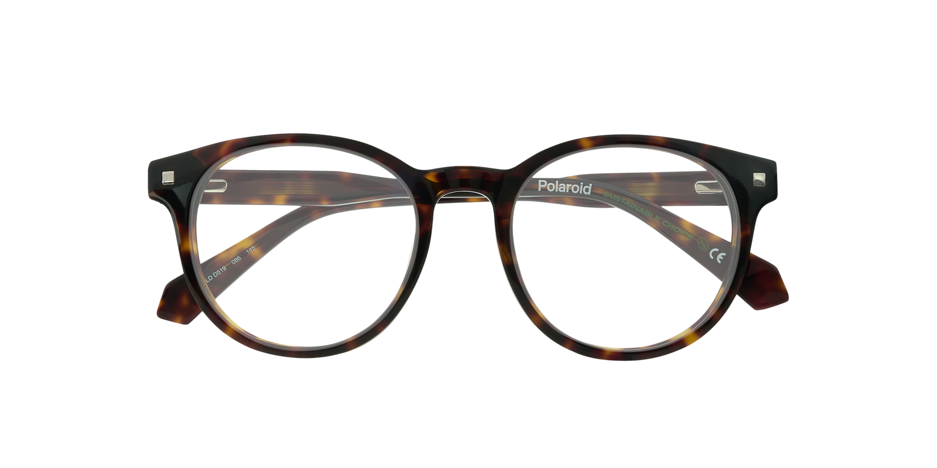 PLD D519 Tortoise AcetateEyeglass Frames for Glasses Direct, Closed View