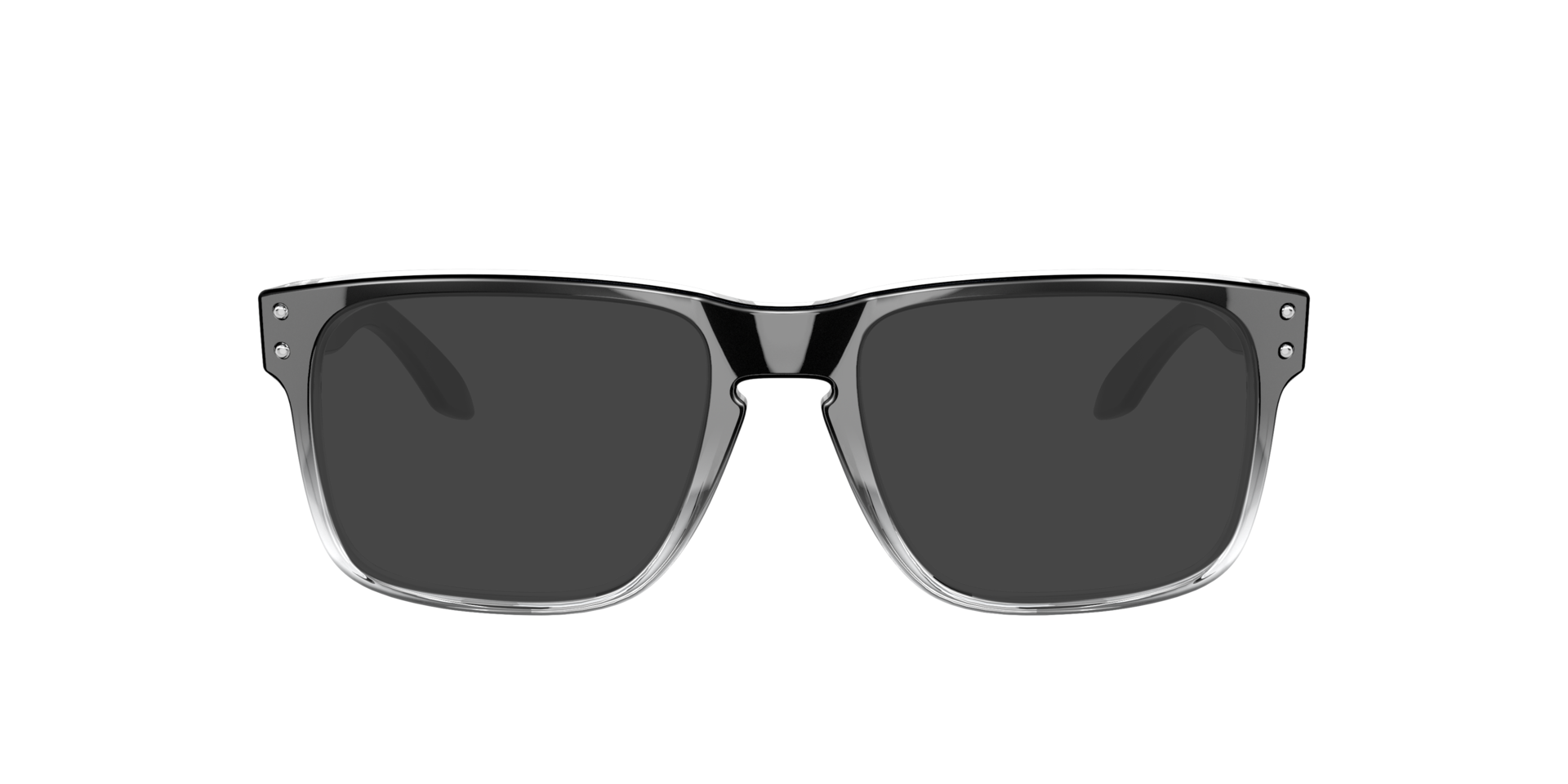 Polished Black Clear Fade Holbrook™ -  Plastic
