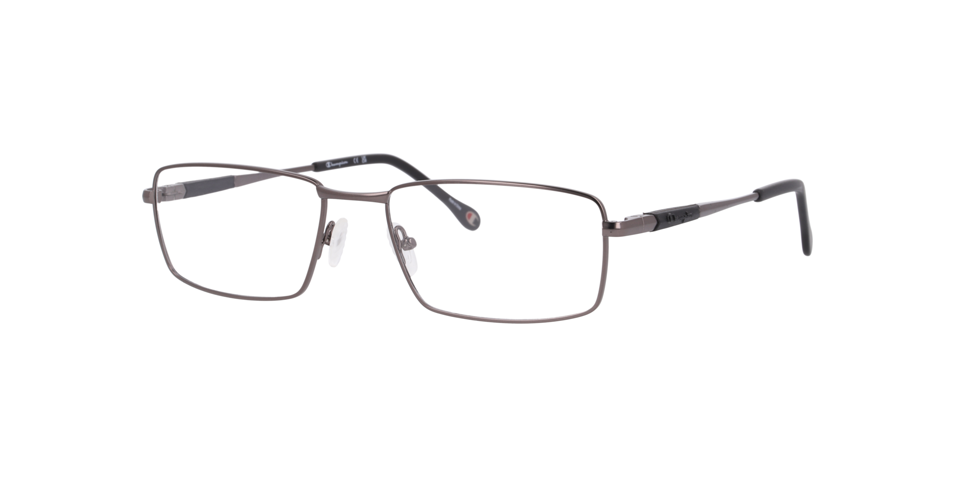 Cu4013 Gunmetal MetalEyeglass Frames for Glasses Direct, Angle View