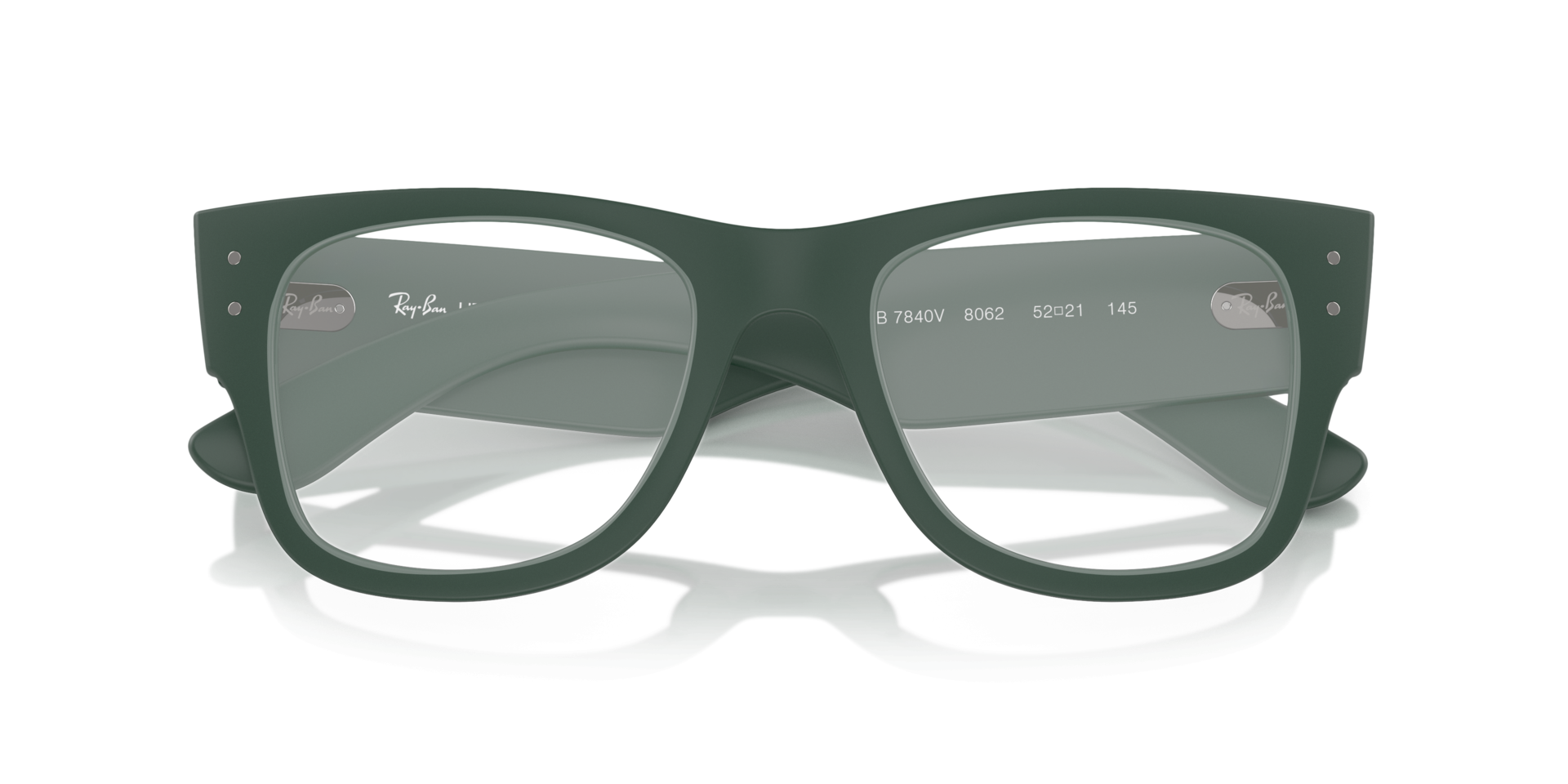RB7840V Sand Green PlasticEyeglass Frames for Glasses Direct, Closed View