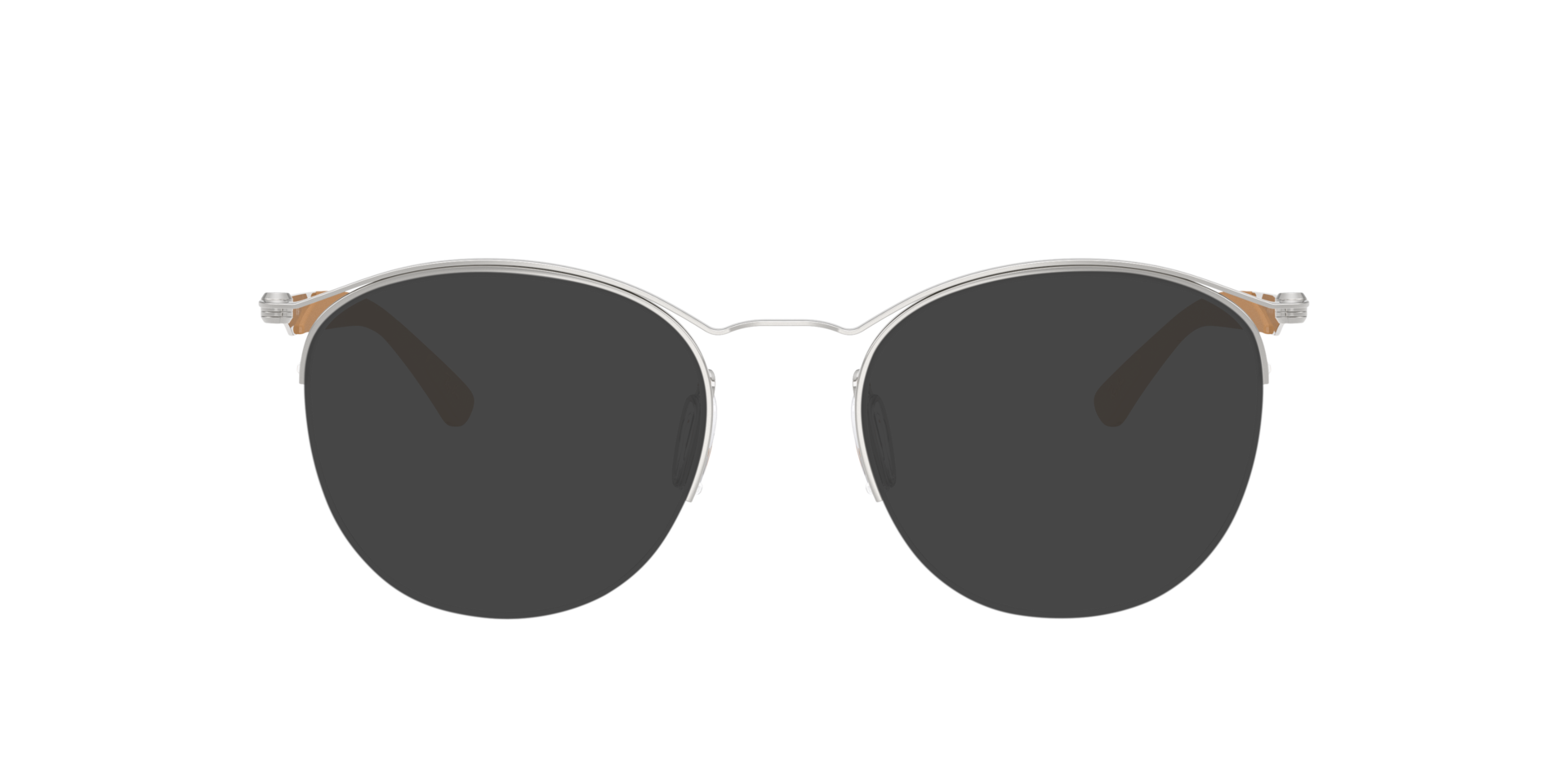 RB7553 Silver MetalEyeglass Frames for Glasses Direct, with Tinted Lenses