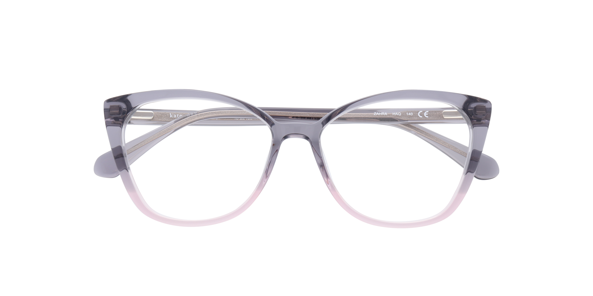 Zahra Grey Multi AcetateEyeglass Frames for Glasses Direct, Closed View