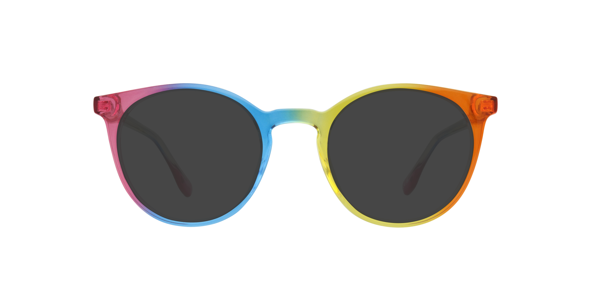 Smile Rainbow PlasticEyeglass Frames for Glasses Direct, with Tinted Lenses
