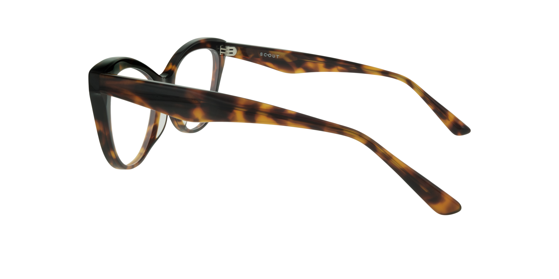Kirstie Havana AcetateEyeglass Frames for Glasses Direct, Side View