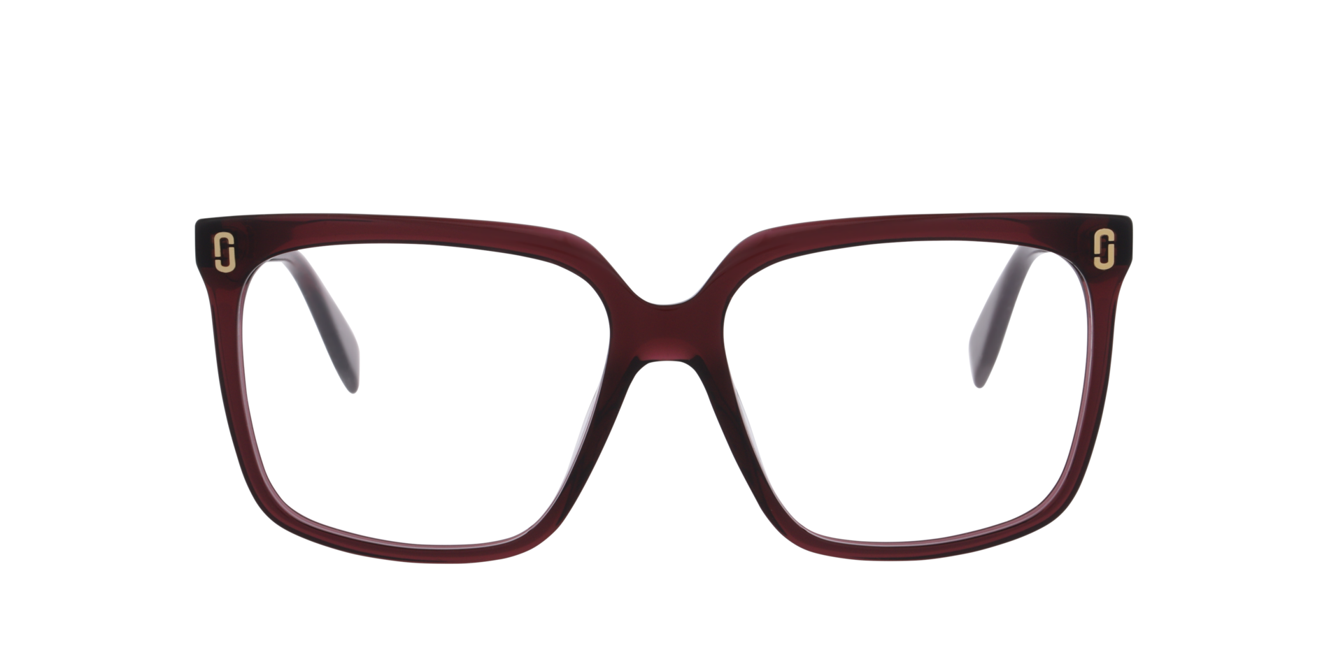 MJ 1145 Burgundy AcetateEyeglass Frames for Glasses Direct, Front View