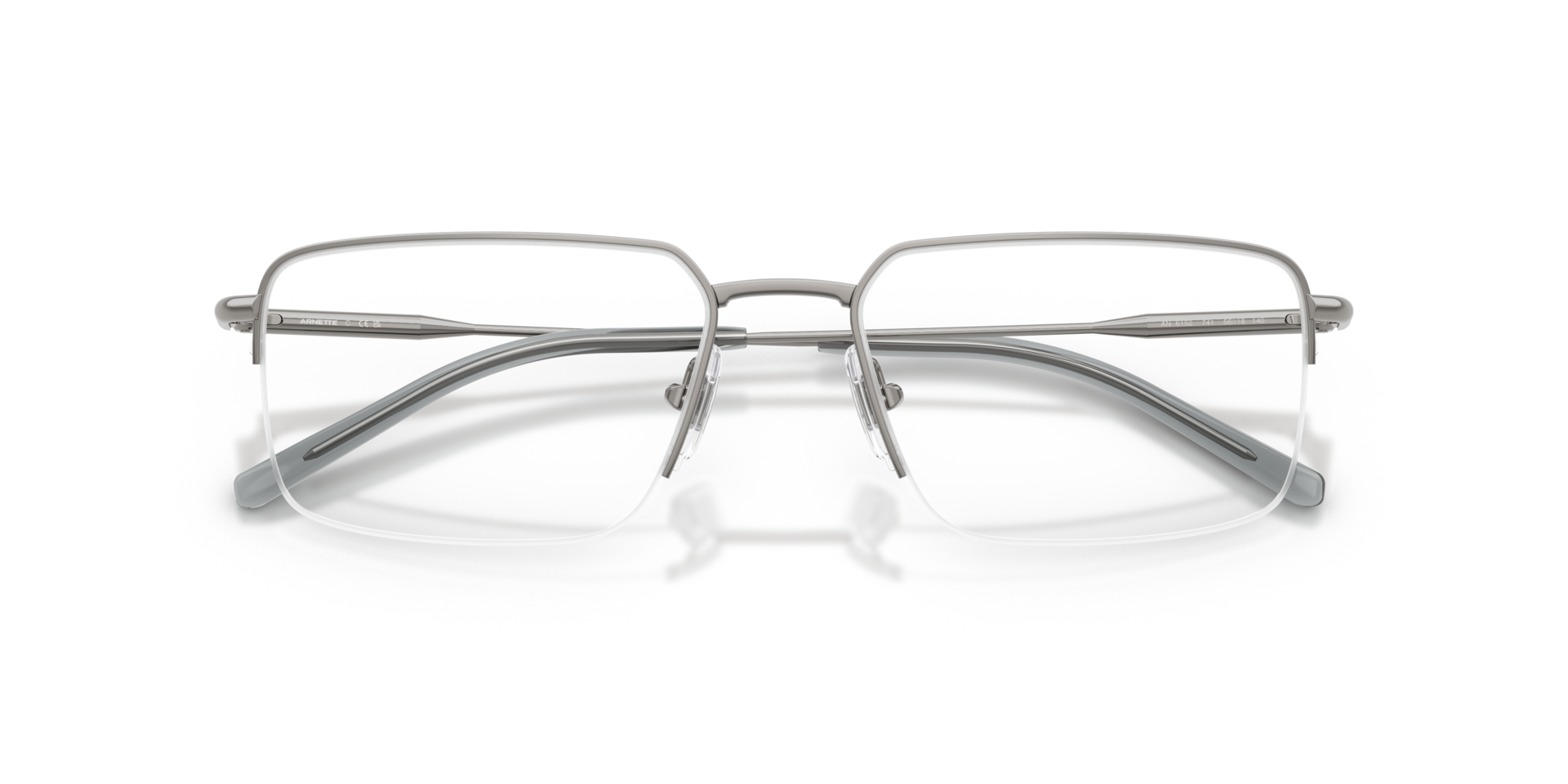 AN6152 Gunmetal MetalEyeglass Frames for Glasses Direct, Closed View