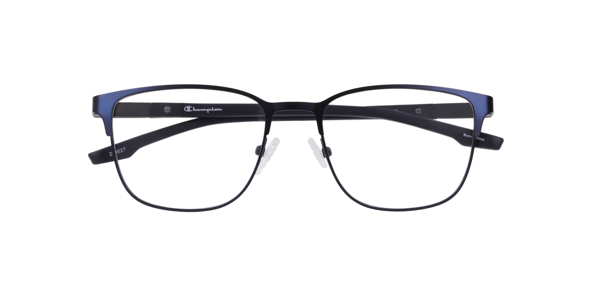 Cusave Blue MetalEyeglass Frames for Glasses Direct, Closed View