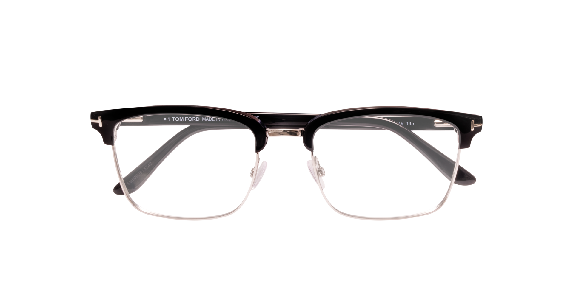 FT5504 Black AcetateEyeglass Frames for Glasses Direct, Closed View