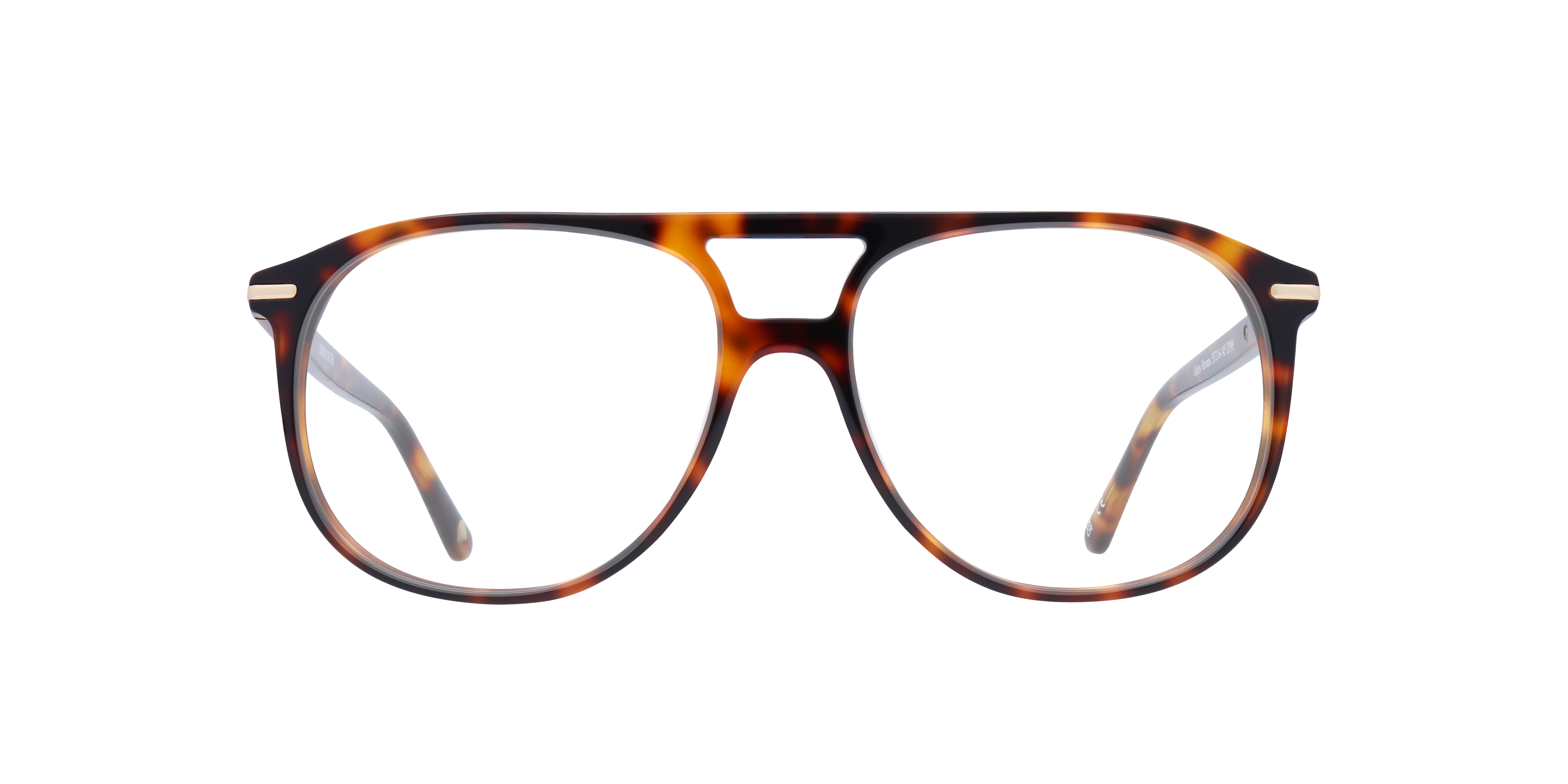 Gants Havana AcetateSunglass Frames for Glasses Direct, Front View