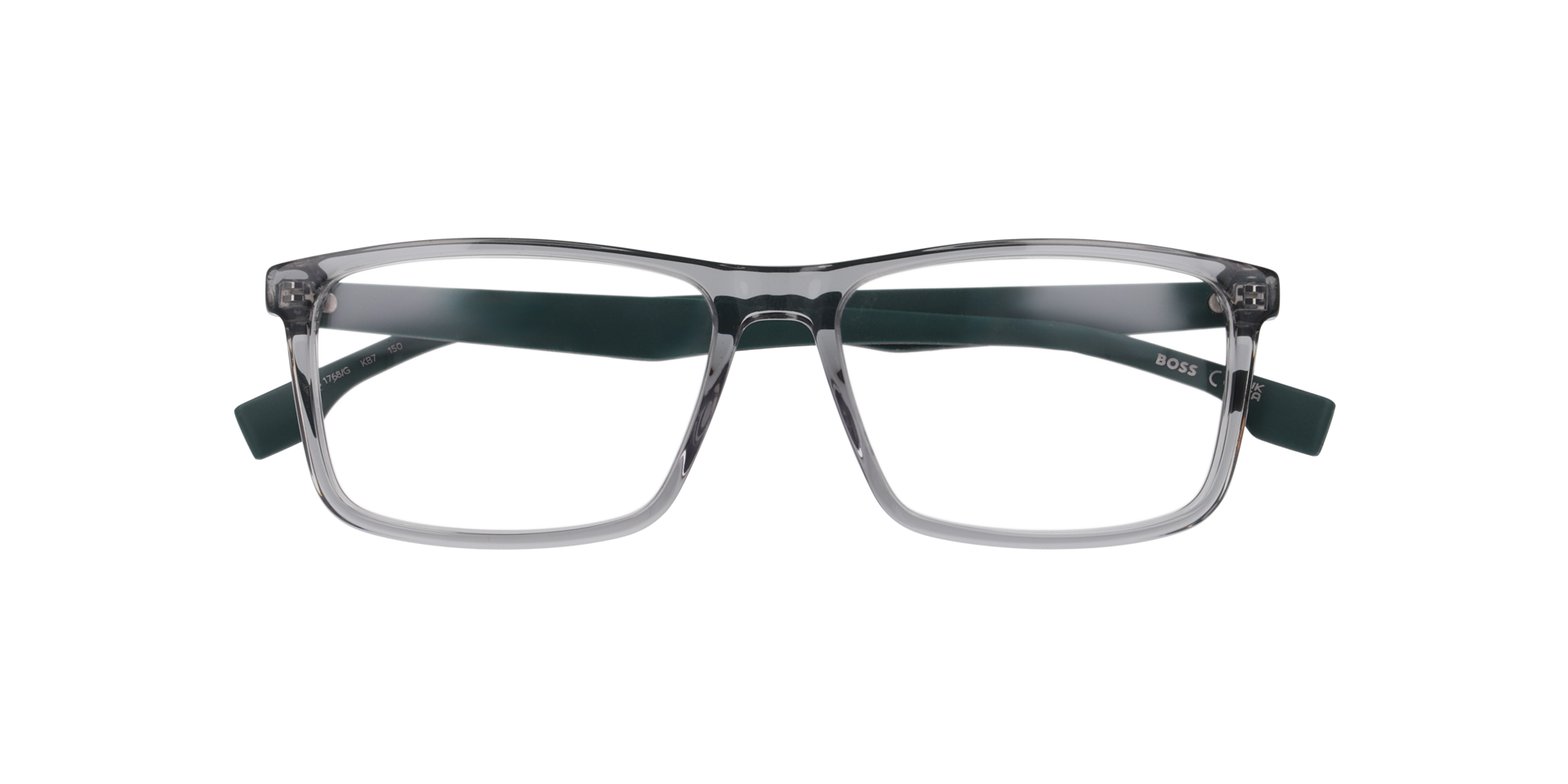 Boss 1768/G Grey AcetateEyeglass Frames for Glasses Direct, Closed View