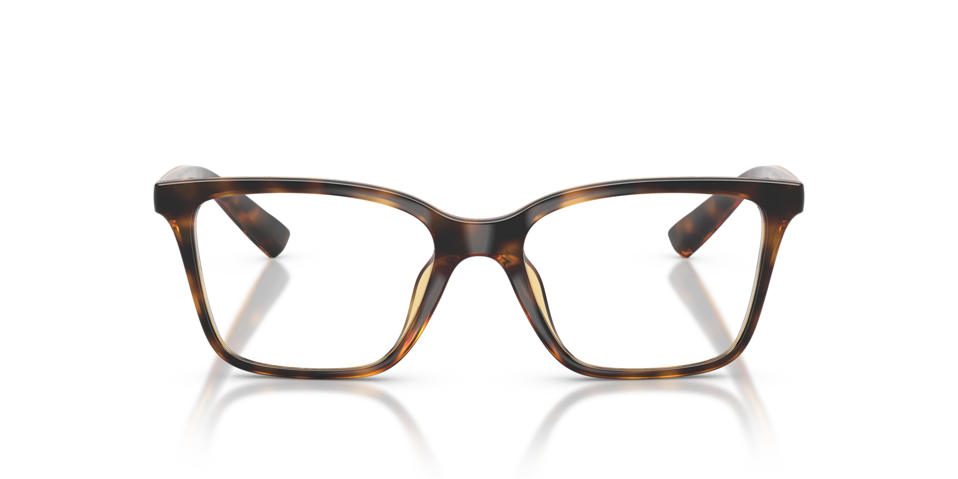 AX3146U Shiny Havana PlasticEyeglass Frames for Glasses Direct, Front View