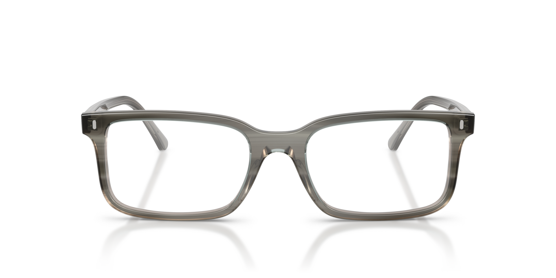 Striped Grey RB5445 -  Acetate