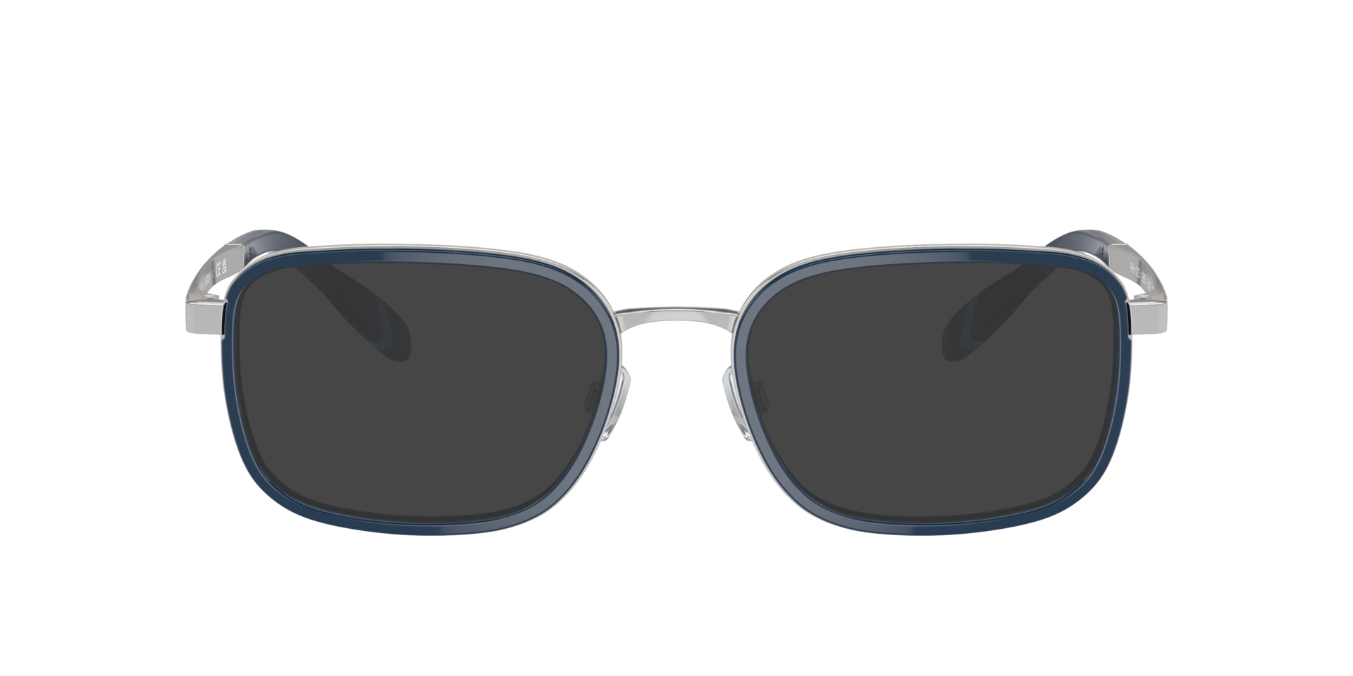 PH1225 Navy Blue & Silver MetalEyeglass Frames for Glasses Direct, with Tinted Lenses