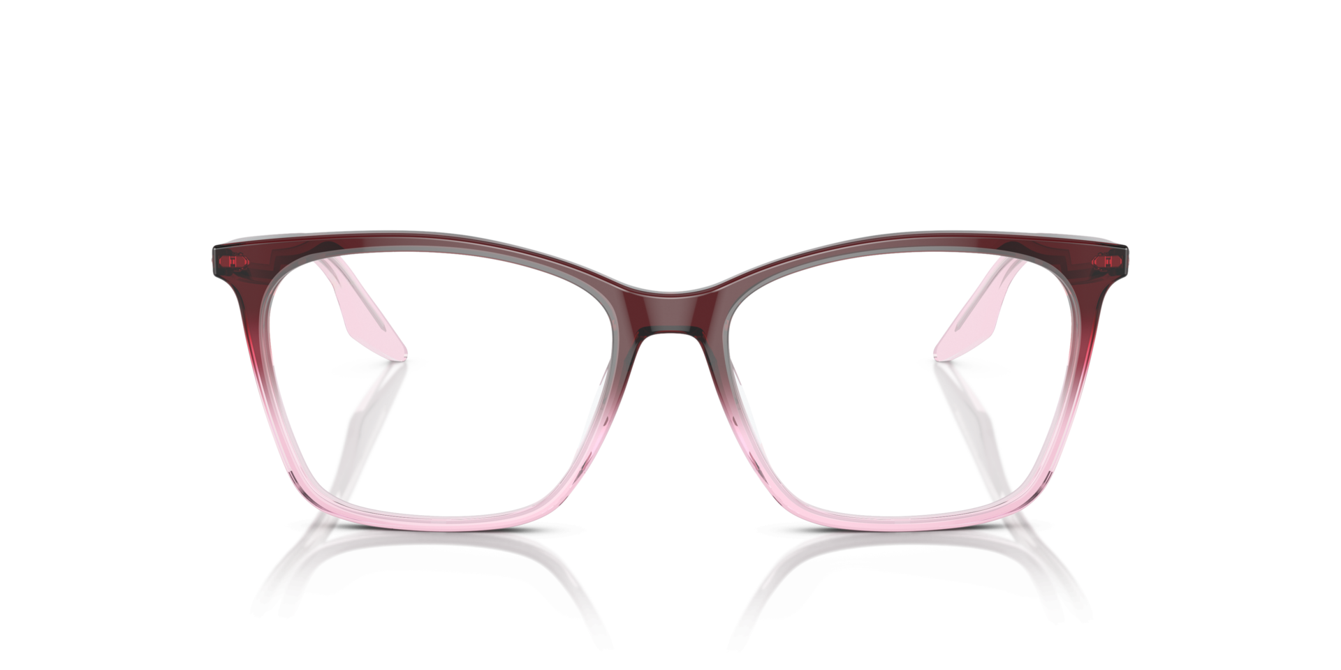 RB5422 Red & Pink AcetateEyeglass Frames for Glasses Direct, Front View