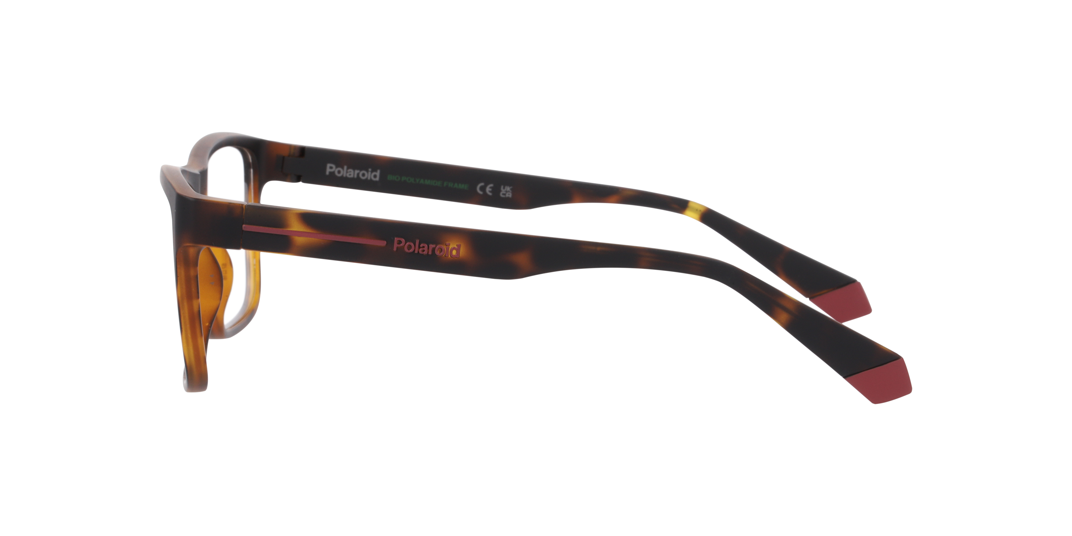 PLD D569 Tortoise PlasticEyeglass Frames for Glasses Direct, Side View
