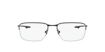 Satin Black Wingback SQ -  Titanium Glasses