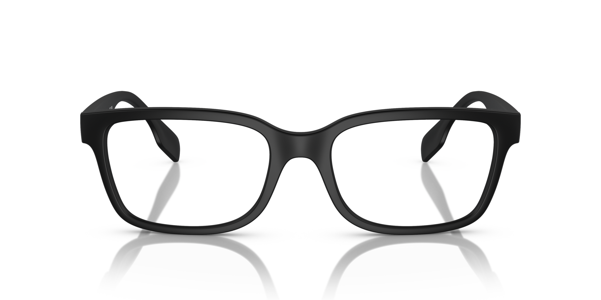 BE2379U Matte Black PlasticEyeglass Frames for Glasses Direct, Front View