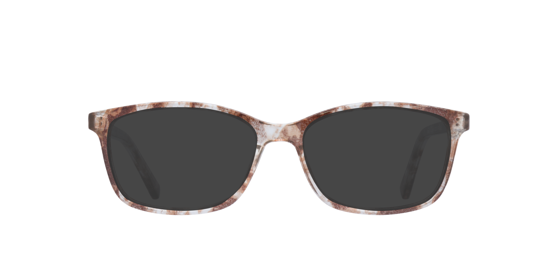 Dakari Tan Mottle PlasticEyeglass Frames for Glasses Direct, with Tinted Lenses