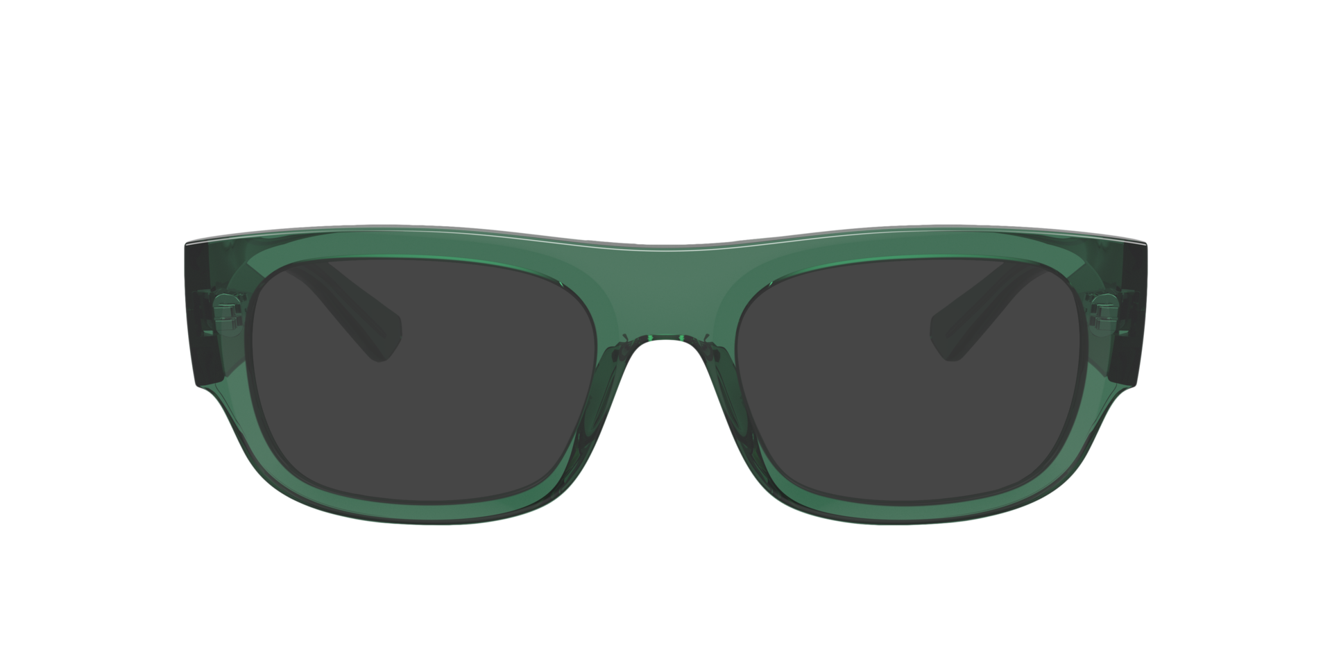 Kristin Optics Bio-Based Transparent Green PlasticEyeglass Frames for Glasses Direct, with Tinted Lenses