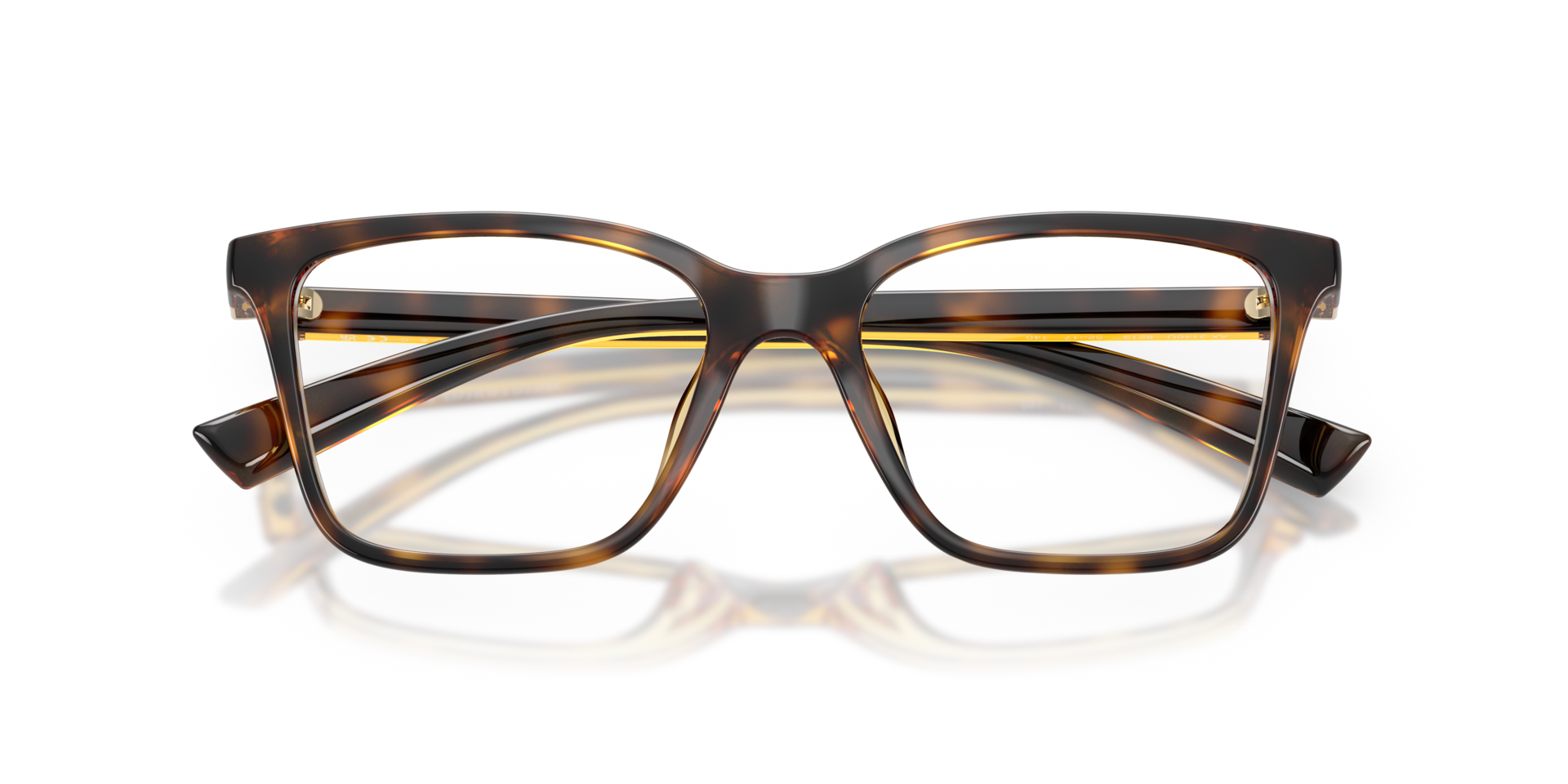 AX3146U Shiny Havana PlasticEyeglass Frames for Glasses Direct, Closed View