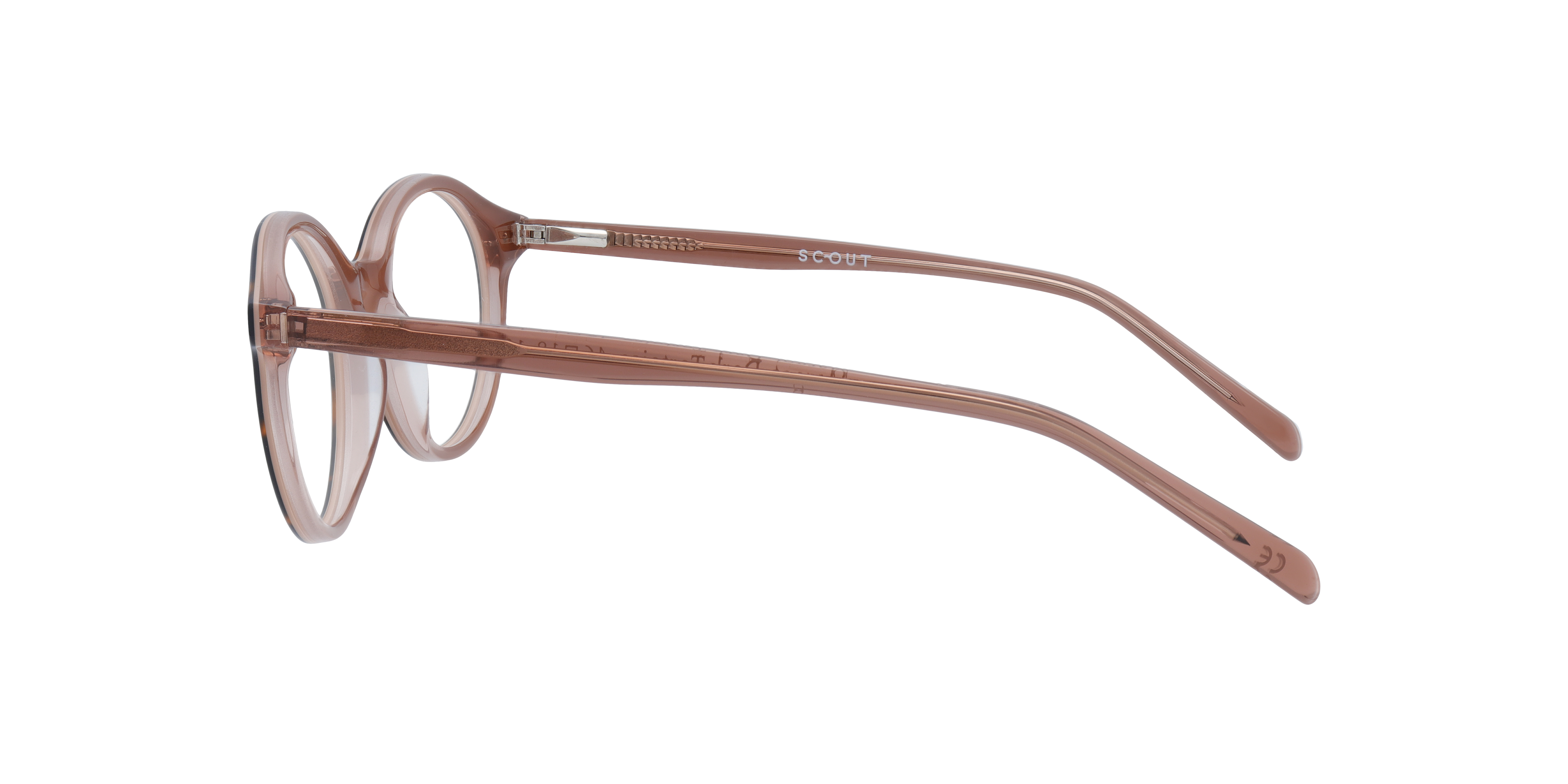Margot Dark Tortoise AcetateEyeglass Frames for Glasses Direct, Side View
