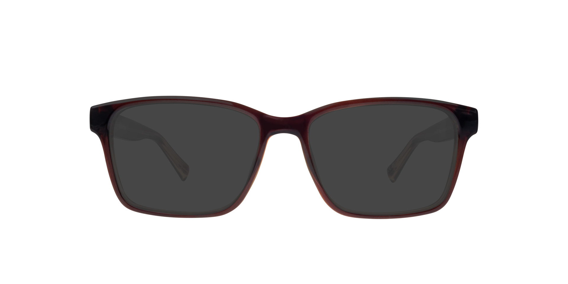 Harry Bi Layer Brown PlasticEyeglass Frames for Glasses Direct, with Tinted Lenses