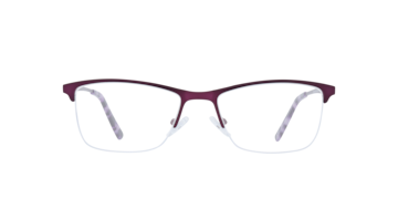 Matte Purple Elise -  Metal Glasses