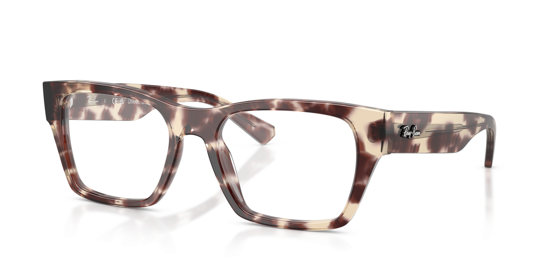 RB5448 Havana Brown AcetateEyeglass Frames for Glasses Direct, Angle View