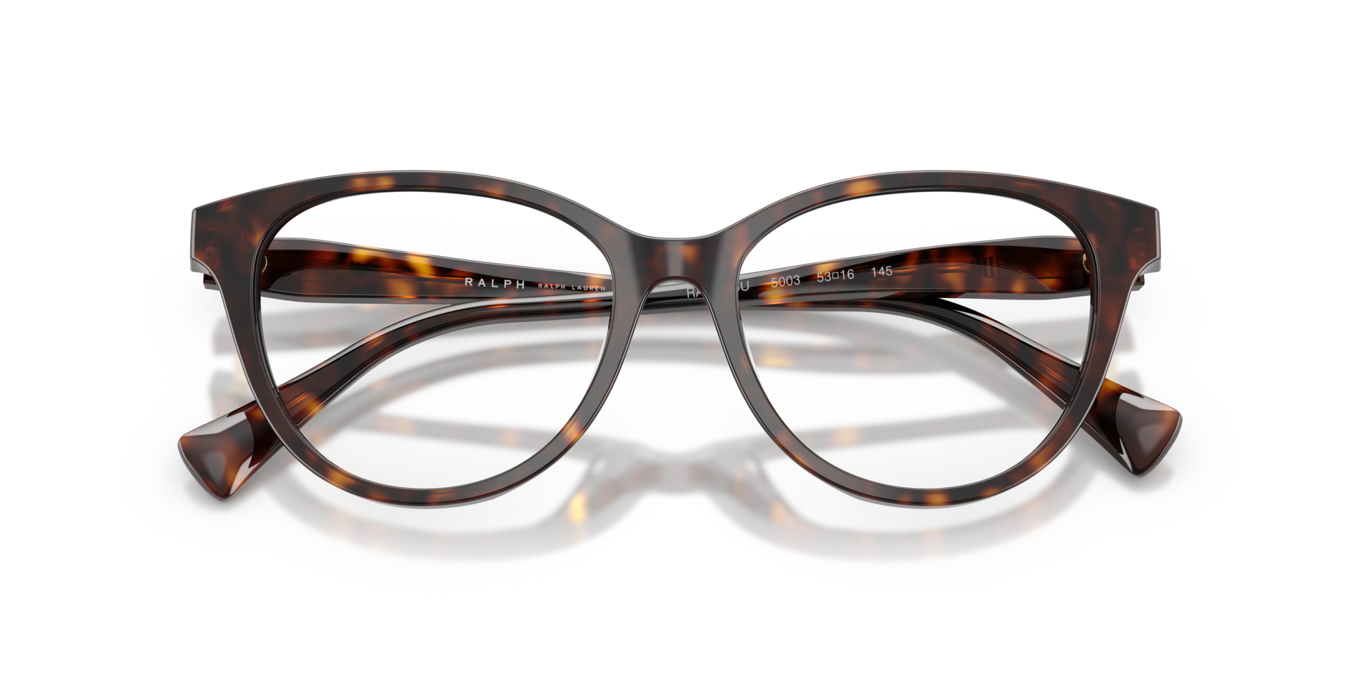 RA7198U Dark Havana Brown AcetateEyeglass Frames for Glasses Direct, Closed View