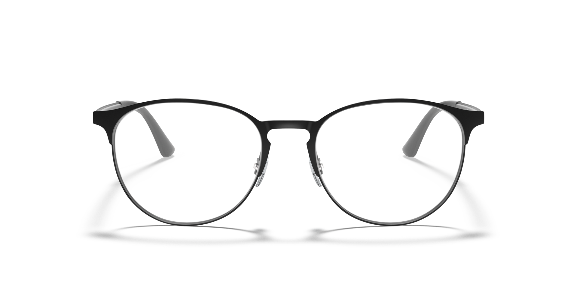 RB6375 Optics Black MetalEyeglass Frames for Glasses Direct, Front View