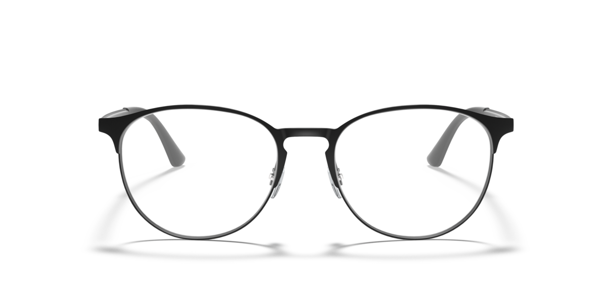 Ray-Ban Unisex Black Phantos Metal Eyeglasses Online - Full Rim - Rb6375
