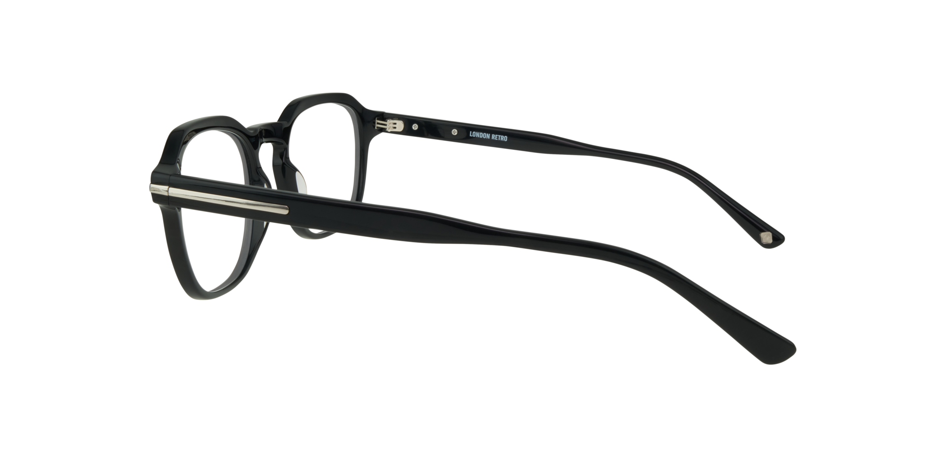 Joel Black AcetateEyeglass Frames for Glasses Direct, Side View