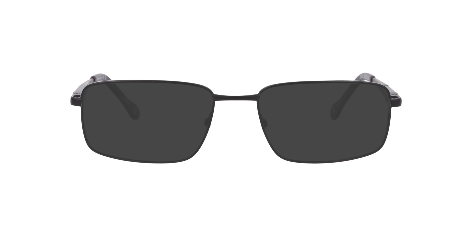 Cu1015 Black MetalEyeglass Frames for Glasses Direct, with Tinted Lenses