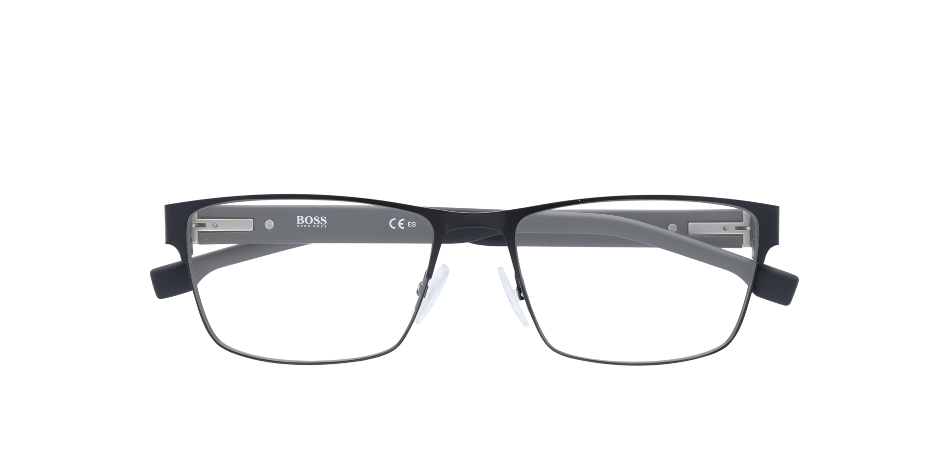 BOSS 1040 Black MetalEyeglass Frames for Glasses Direct, Closed View