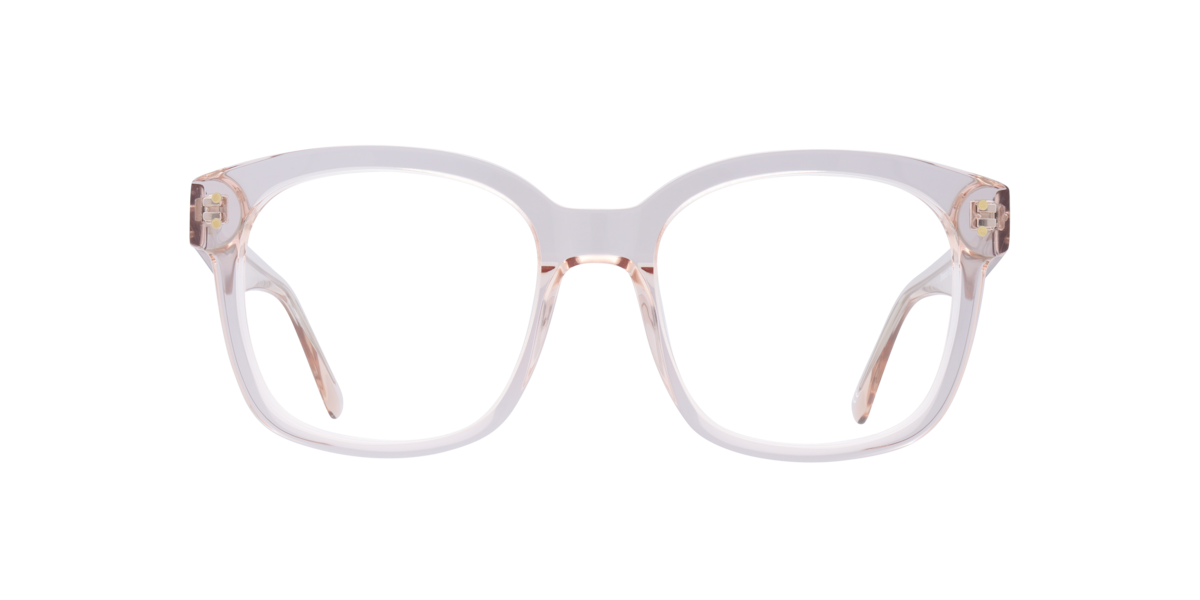 Scout Women's Crystal Nude Square Acetate Eyeglasses Online - Full Rim - Francis