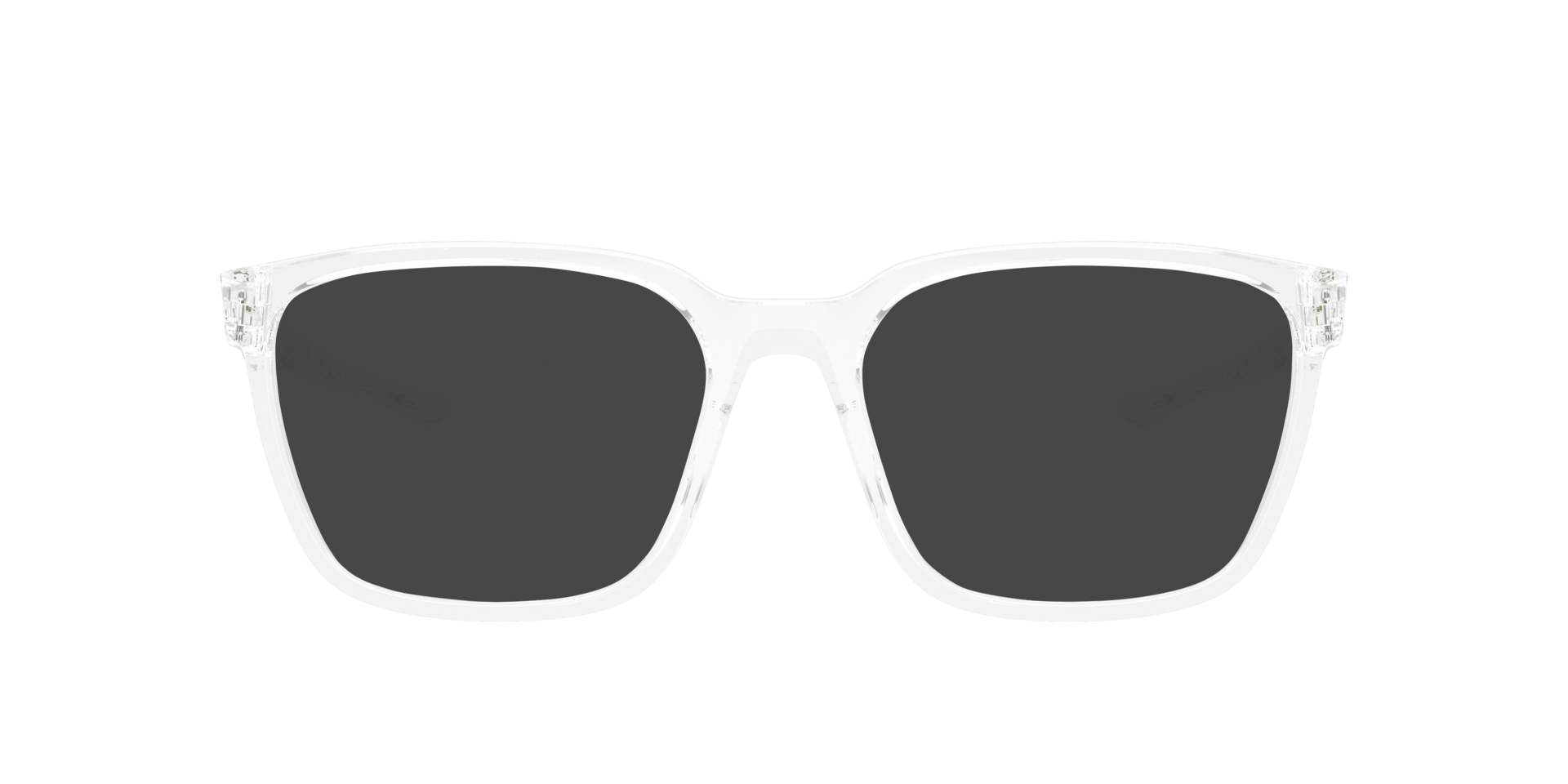 Overhead SQ Polished Clear PlasticEyeglass Frames for Glasses Direct, with Tinted Lenses