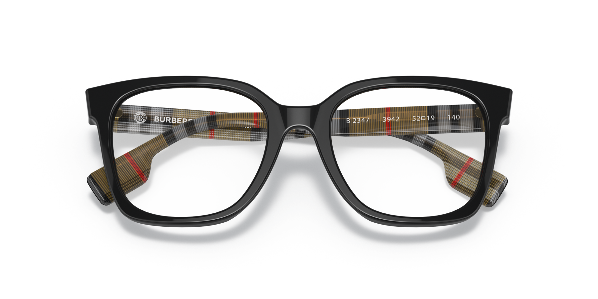 BE2347 Black AcetateEyeglass Frames for Glasses Direct, Closed View