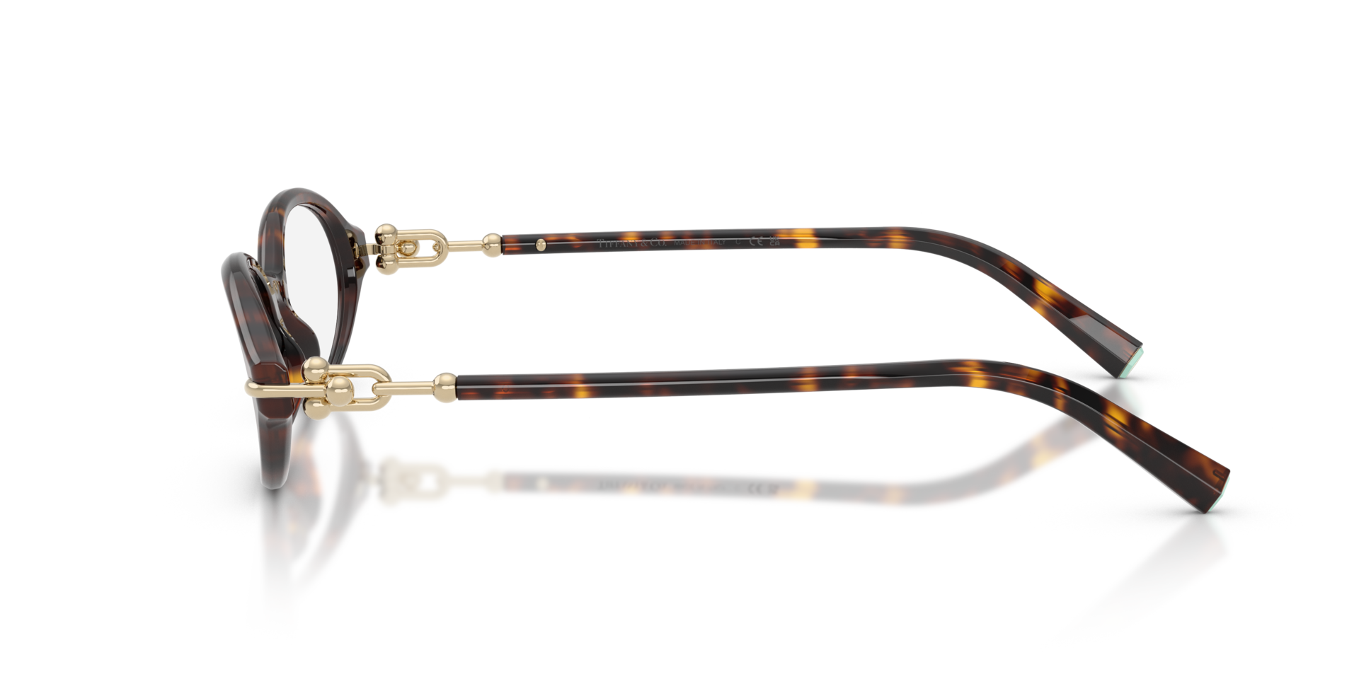TF2297 Havana AcetateEyeglass Frames for Glasses Direct, Side View