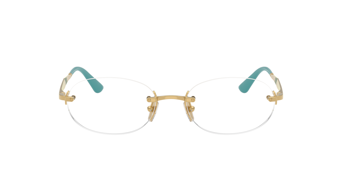 Vogue Eyewear Women's Gold Oval Metal Eyeglasses Online - Rimless - Vo4343 - Image 1