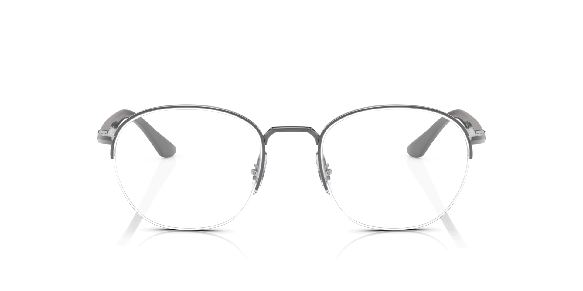 RB6487 Gunmetal MetalEyeglass Frames for Glasses Direct, Front View