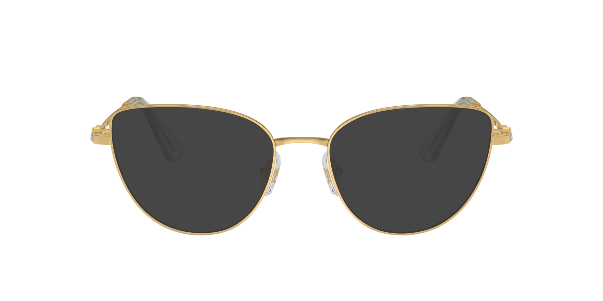 SK1007 Gold MetalEyeglass Frames for Glasses Direct, with Tinted Lenses
